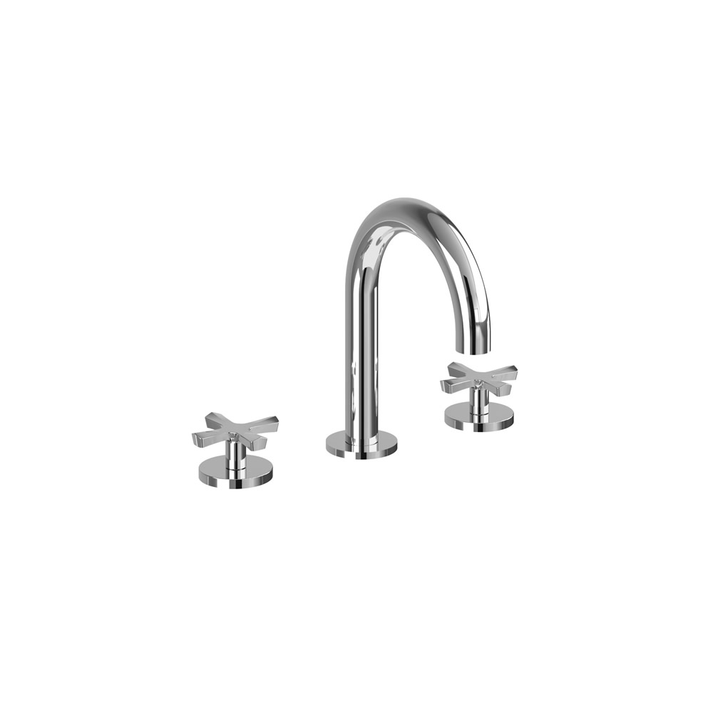 Riviera 3 hole deck basin mixer